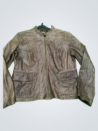 Danier Braun Lederjacke