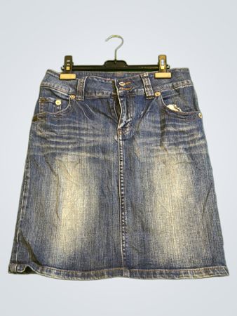 „Der Vintage Standard Denimrock“