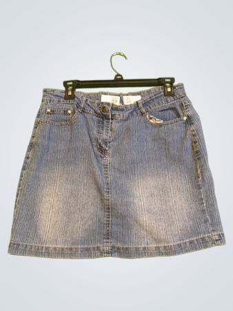 Blauer Jeansrock