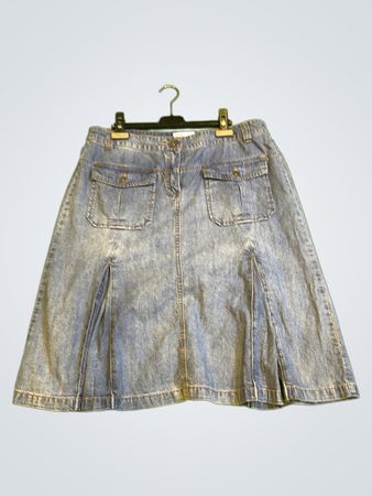 Denim-Midi-Rock