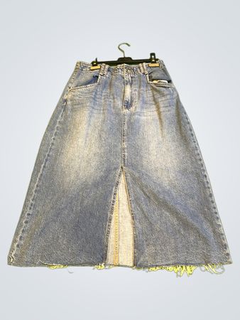 Stradivarius Denim Maxirock