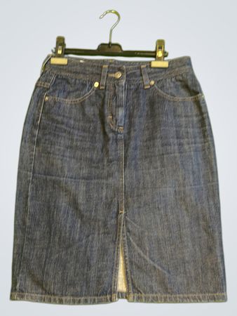 Sisley Denim Midi Rock
