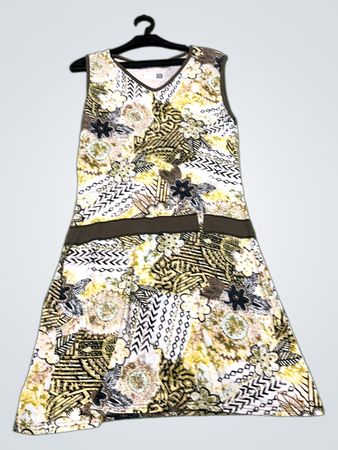 Cache Cache Ärmelloses Bedrucktes Kleid