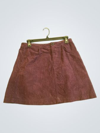 ZARA Corduroy A-Line Minirock