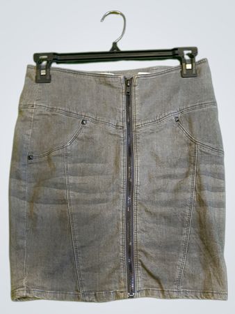 Pimkie Grauer Denim Minirock