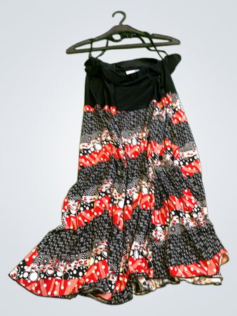 Frauen XL Blumenkleid