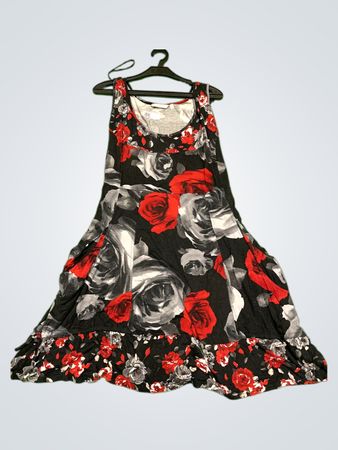 MISS Blumenmusterkleid