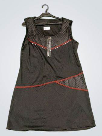 Vintage Vanguard Schwarzes Ärmelloses Top