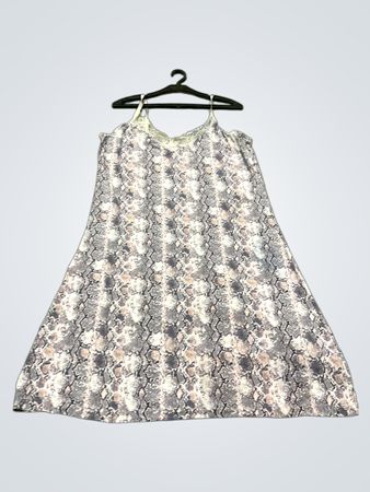 Vintage Vanguard Snake Print Slip Dress XXL