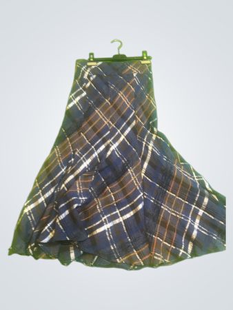 Principles Plaid Maxi Rock