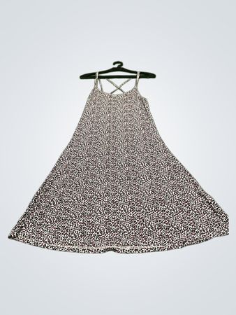 Maxikleid mit Tierdruck