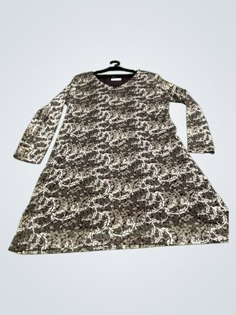 benotti Langarm bedrucktes Kleid