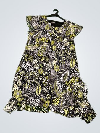 CANDAR PREMIUM Damen Kleid mit Blumenmuster