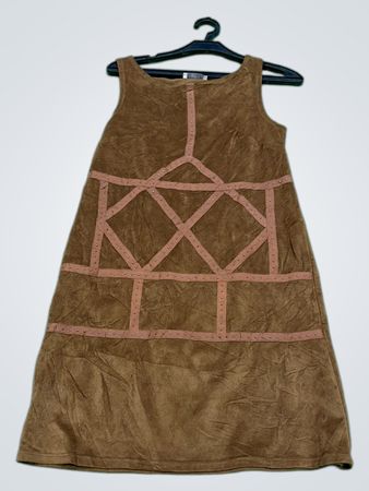 Promod braunes Wildlederkleid