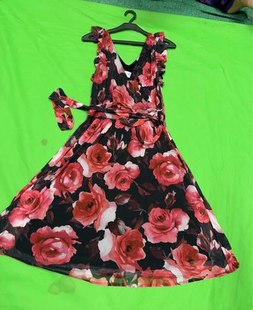 Orsay Floral Print Midi Dress