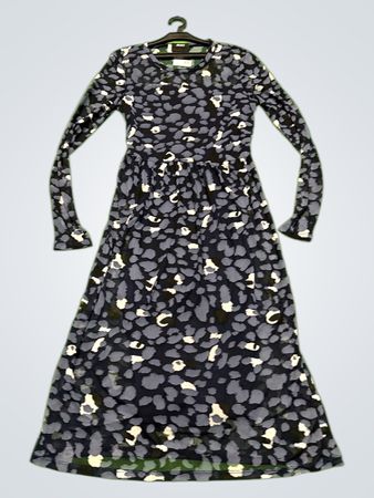 .OBJECT Bedrucktes Midi-Kleid
