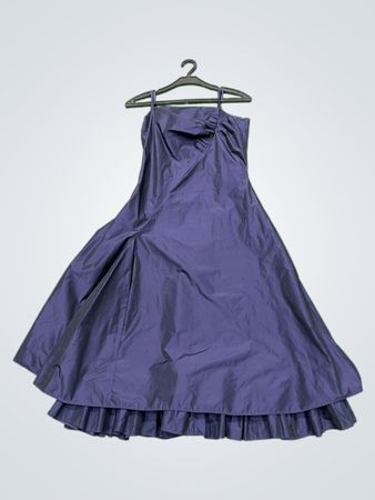 Jake*s Damen lila trägerloses Kleid