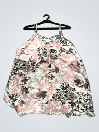 Queen Size Kleid mit floralem Druck