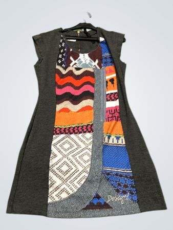 Unbranded Patchwork Kleid