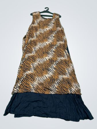 Vintage Vanguard Tiger Print Kleid