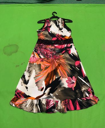 PATRICE BREAL Damen Kleid mit Blumenmuster Größe 42