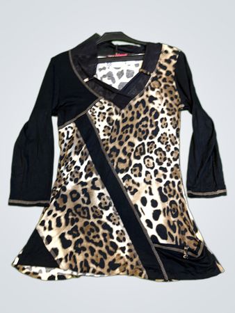 DPM von Desperadoz Leopardenprint-Tunika