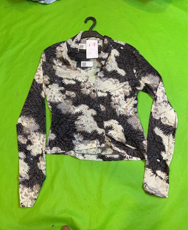 MGXX Langarm-Top mit floralem Druck