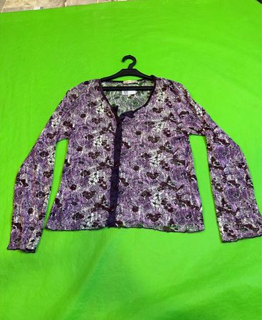 Caña de Azucar Floral Print Langarmshirt