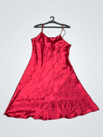 Piccolo Blu Rotes Slipkleid