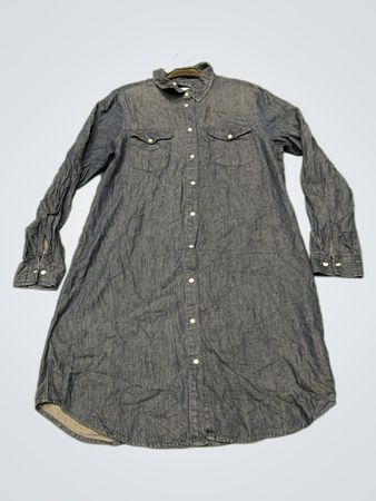 UP2FASHION Vintage Vanguard Denim Hemdkleid