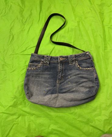 Faded Glory Stretch Denim Handtasche