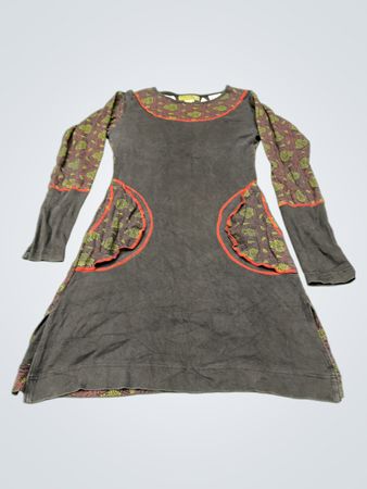 Macha Me 100% Baumwolle Langarmkleid XL