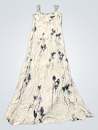 MORE & MORE WOMEN Floralprint-Maxi-Kleid