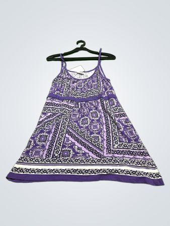 Street One lila gemustertes Mini-Kleid