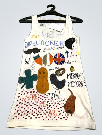 One Direction Graphic Tank Dress