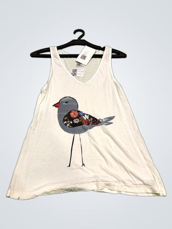 H&M ärmelloses Grafik-Top