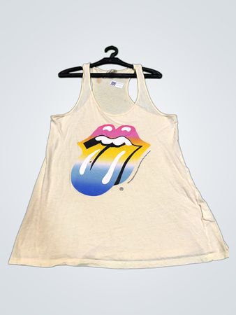 „Das Rolling Stones Zungenlogo Tanktop“