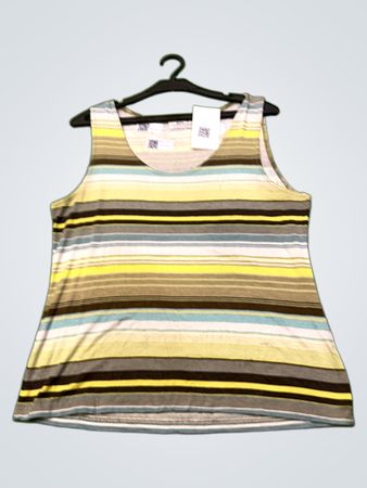 BEST CONNECTIONS gestreiftes Tanktop