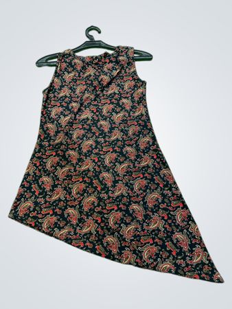 Cache Cache Paisley Print Ärmelloses Kleid