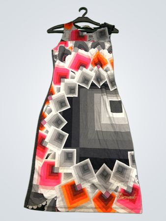 Desigual Ärmelloses Maxi-Kleid
