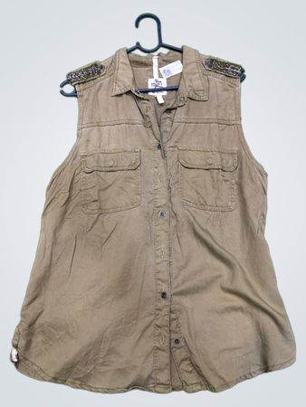 You Me Dreams Ärmelloses Button-Up Hemd