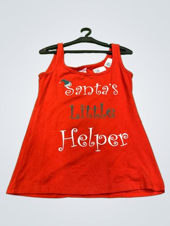 Santa's Little Helper Rotes Kleid
