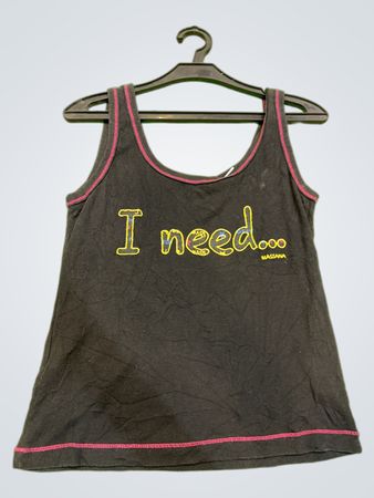 MASSANA "Ich brauche..." Tank Top