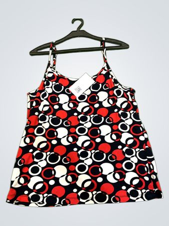 BARISAL Damen Gemustertes Tanktop Größe 44