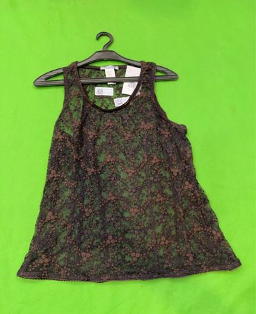 SARAH PACINI Damen Spitzen-Top Größe 3