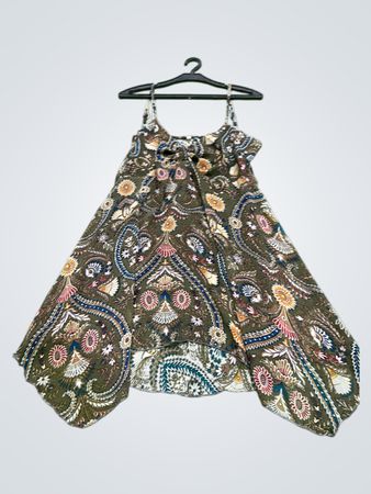 Vintage Vanguard Paisley Print Kleid