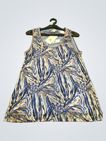 Mayerline Brussels ärmelloses Kleid mit abstractem Druck