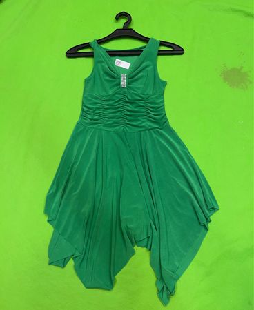 Vintage Vanguard Grünes Kleid