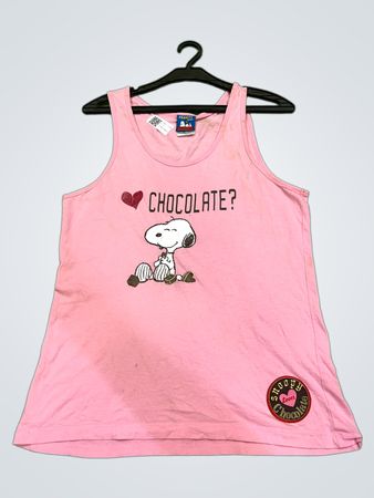 Peanuts Snoopy 'Chocolate?' Tank Top