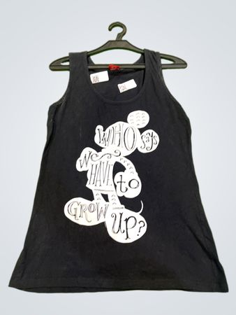 Nastrovje Mickey Mouse "Wer sagt, dass wir erwachsen werden müssen?" Tank Top
